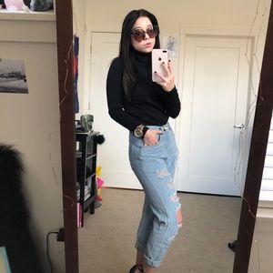 Black Turtleneck Sweater